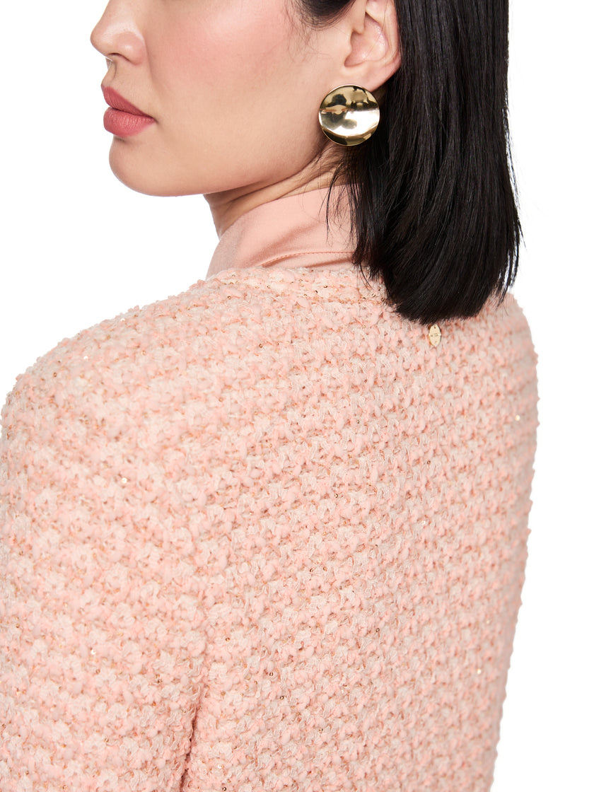 Cardigan - Paillettengarn