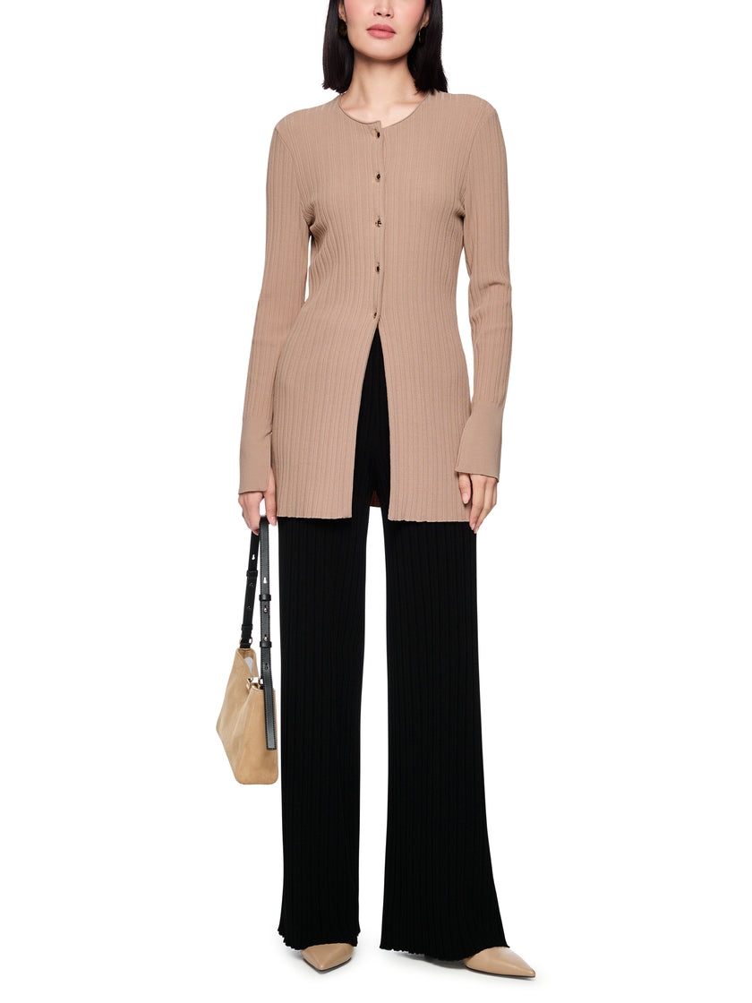 Cardigan - Rippstrick