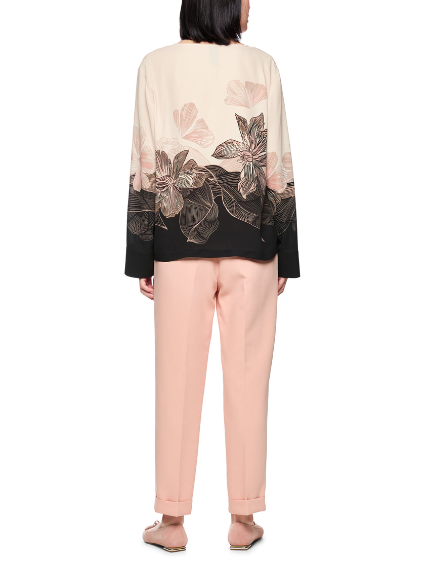Bluse - Blumenprint