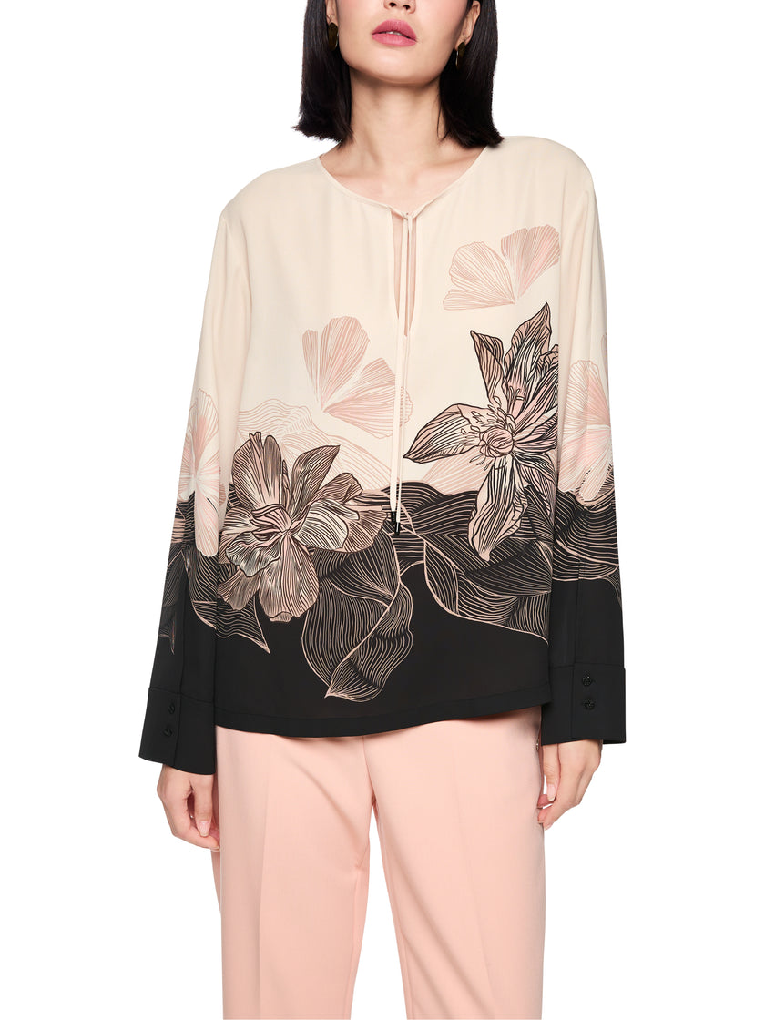 Bluse - Blumenprint