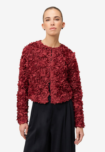 Bolero-Jacke - 3D Blumen