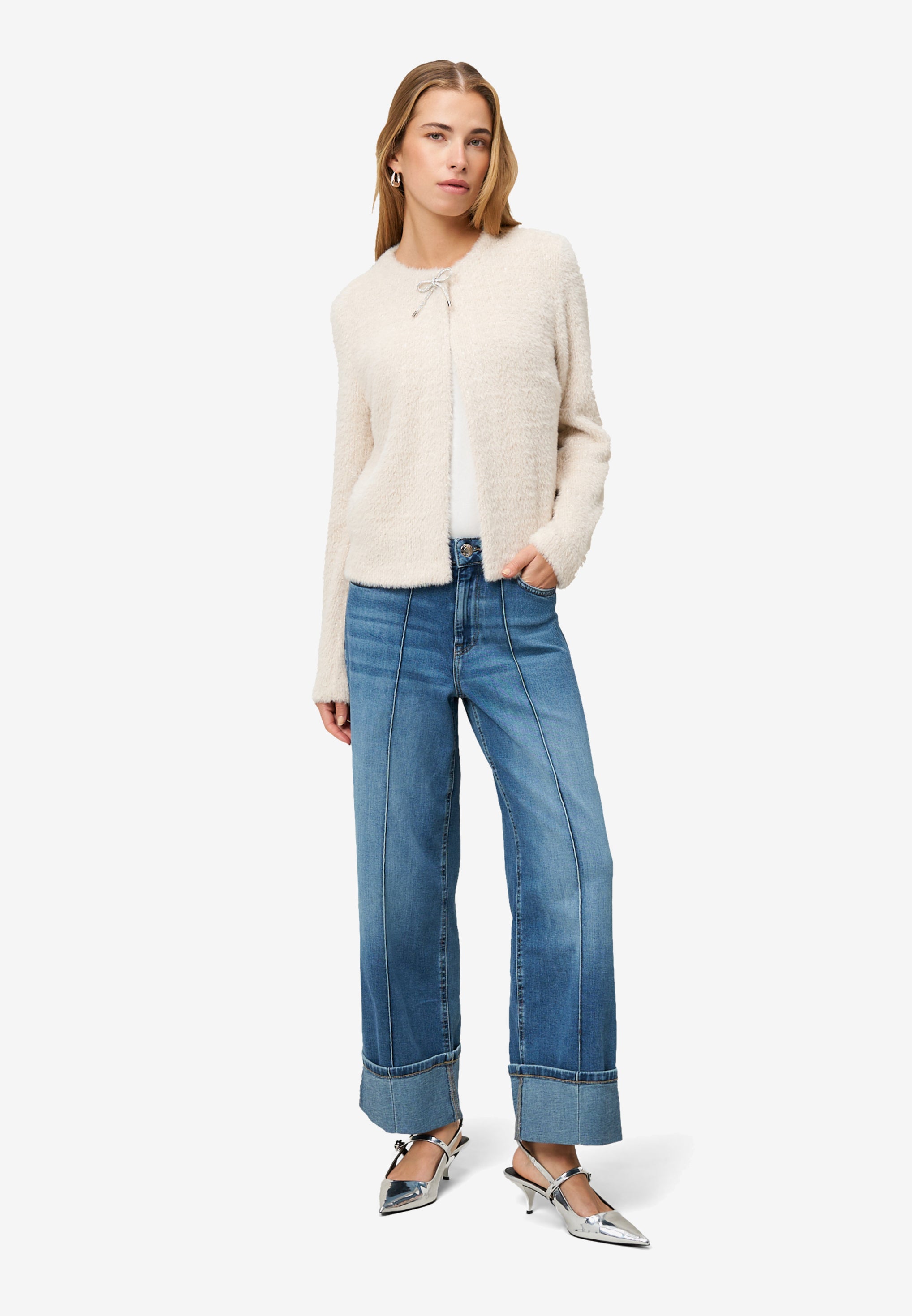 Sweatjacke - Schleife