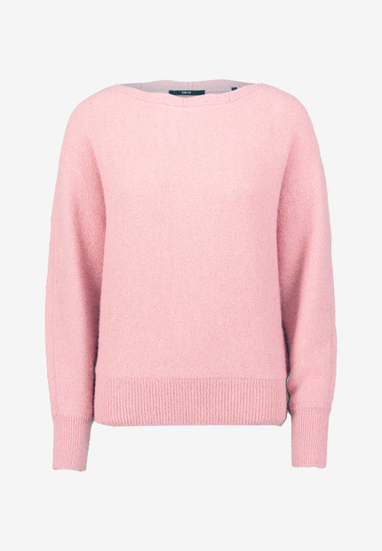 Strickpullover - Boatneck Ausschnitt