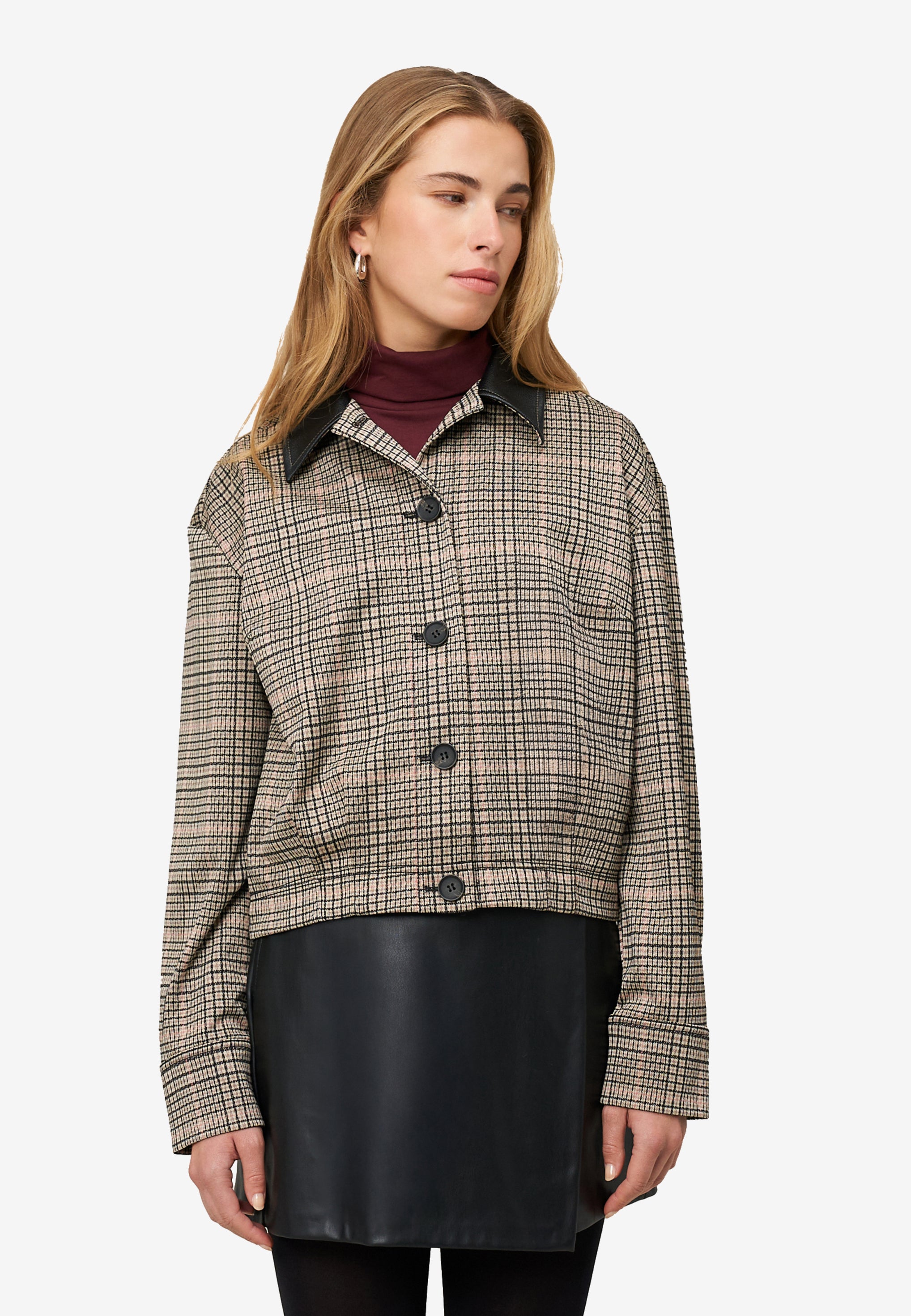 Karo-Jacke - Blouson