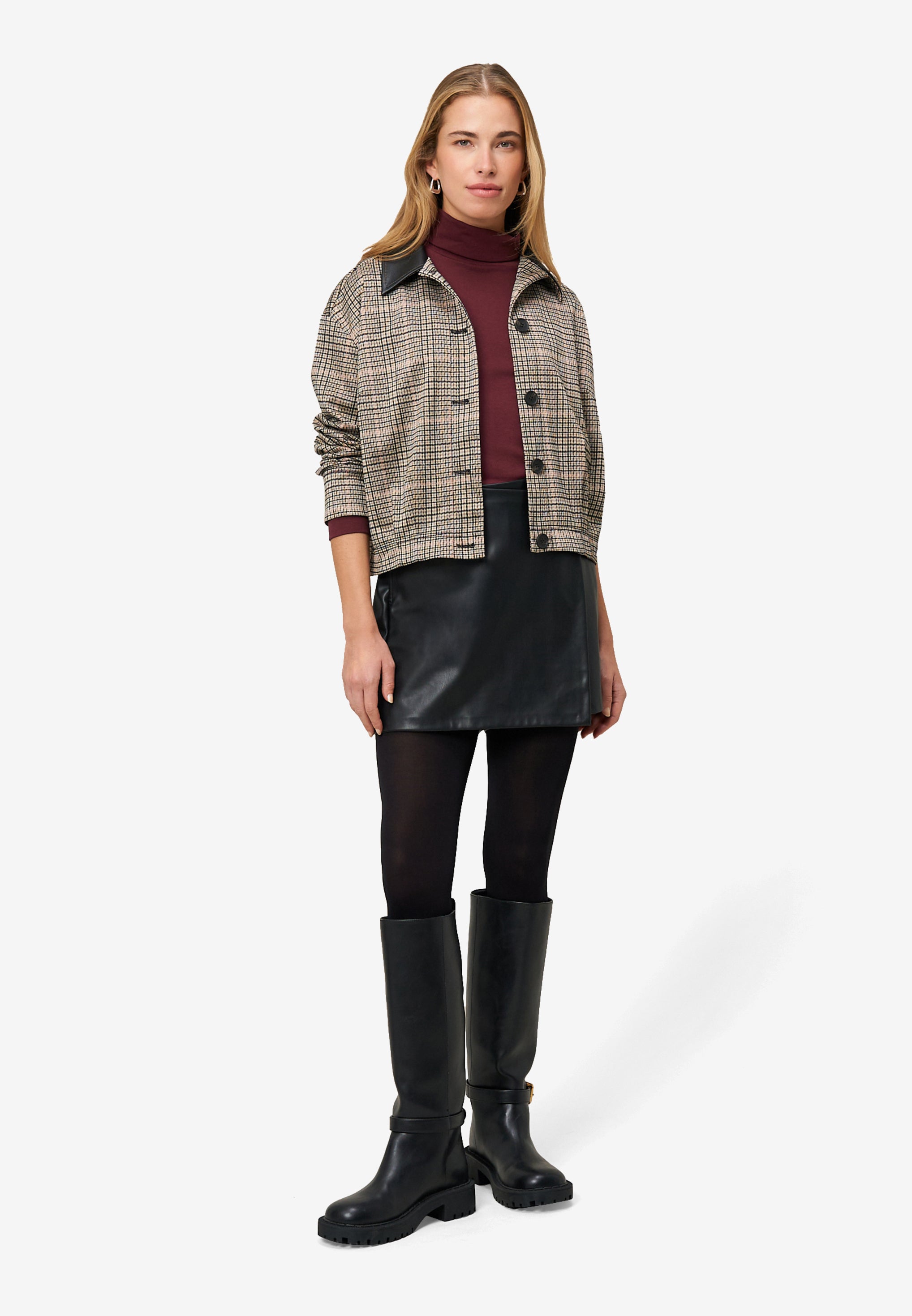 Karo-Jacke - Blouson