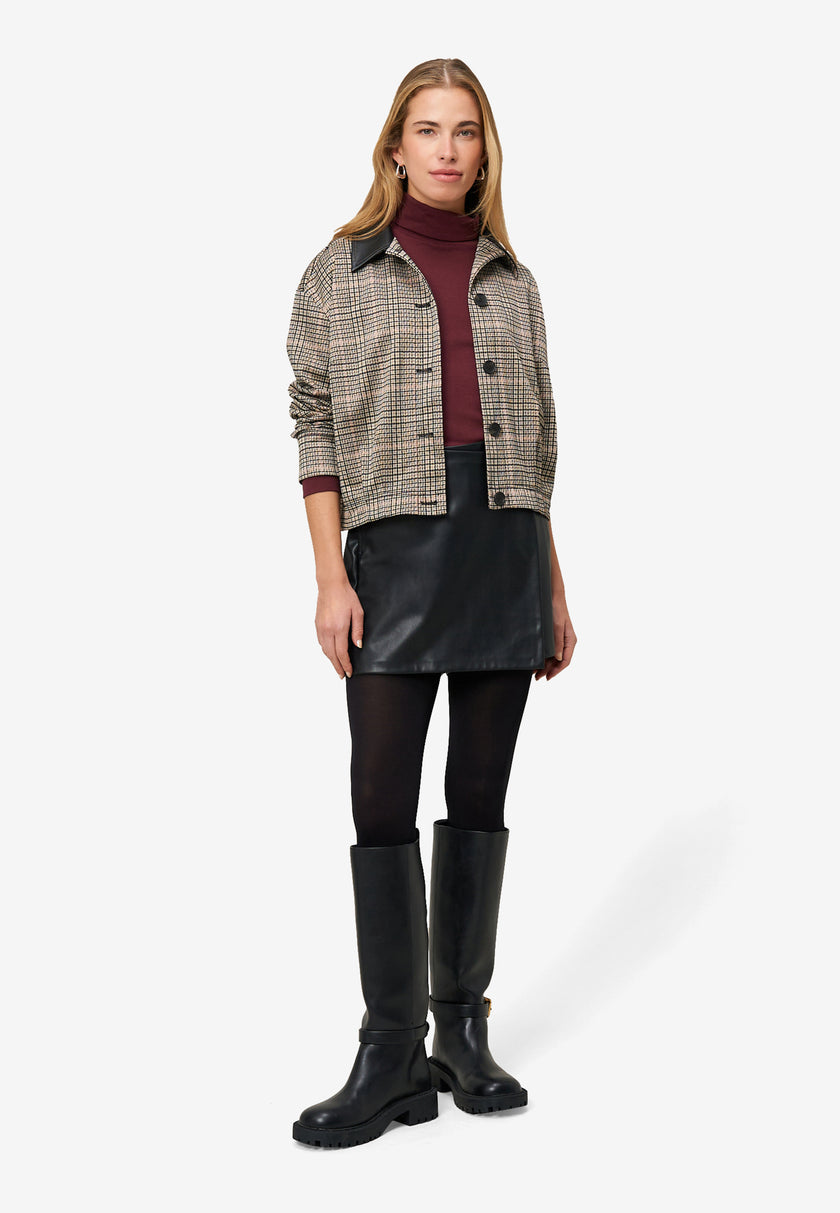 Karo-Jacke - Blouson