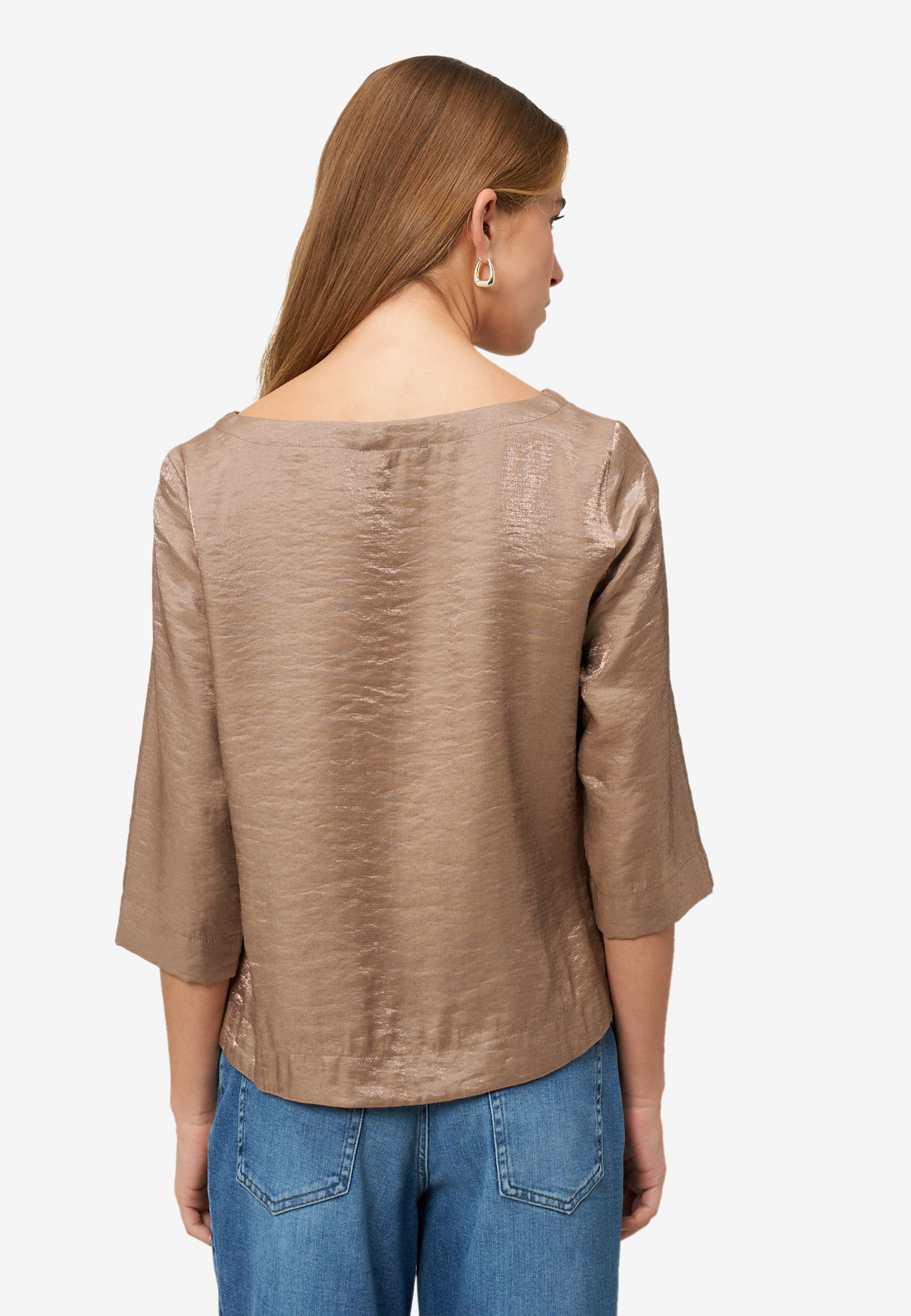 Bluse - Knittereffekt