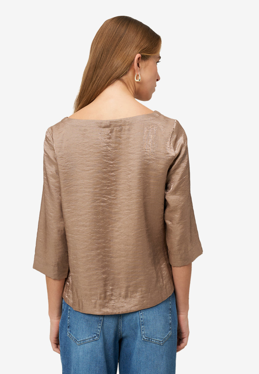 Bluse - Knittereffekt