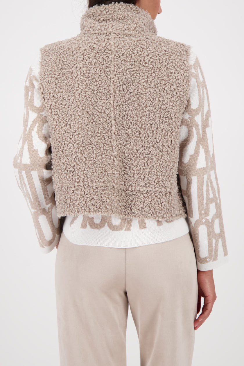 Weste - Lederimitat - Wender