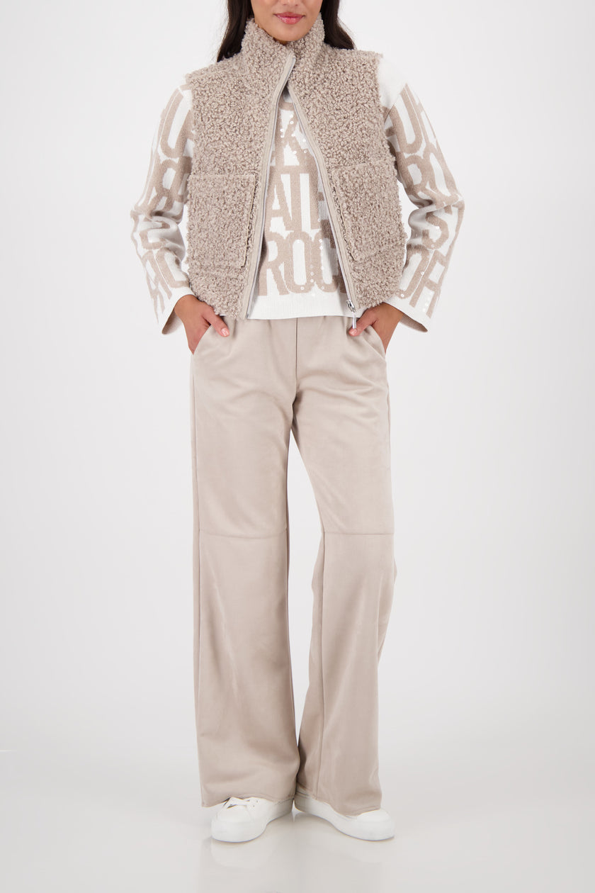 Weste - Lederimitat - Wender