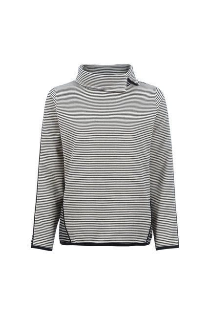 Sweatshirt - Stehkragen