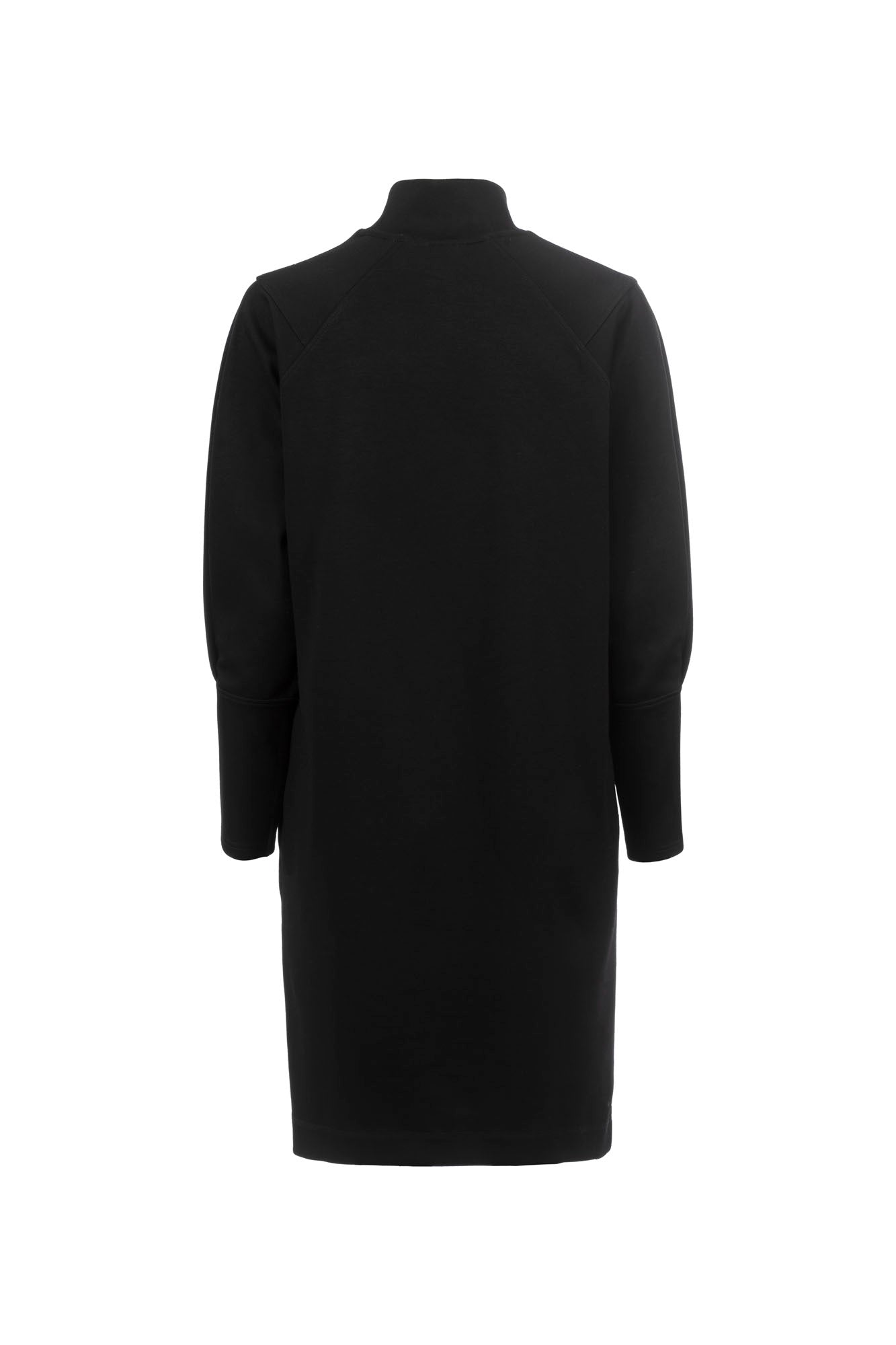 Sweatkleid - Stehkragen