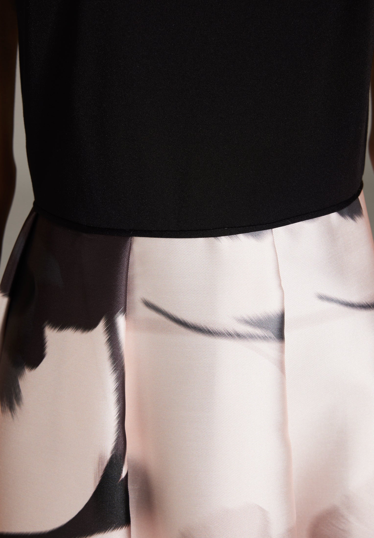 Cocktail Kleid - Scuba Oberteil