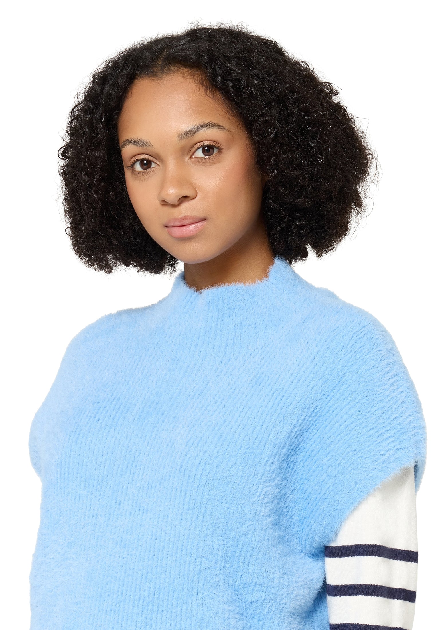 Strickpullunder - Stehkragen