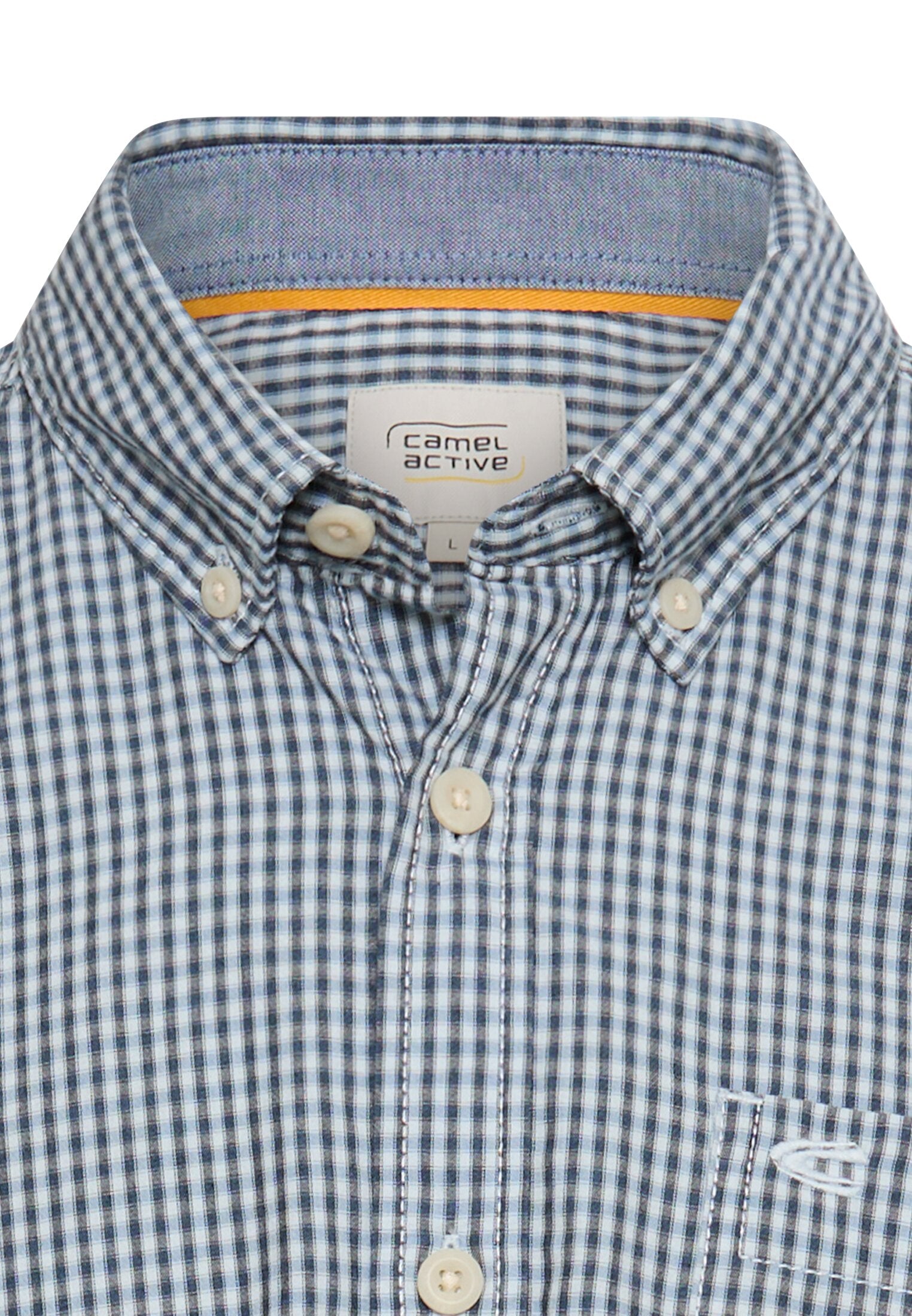 Langarmhemd - Button Down