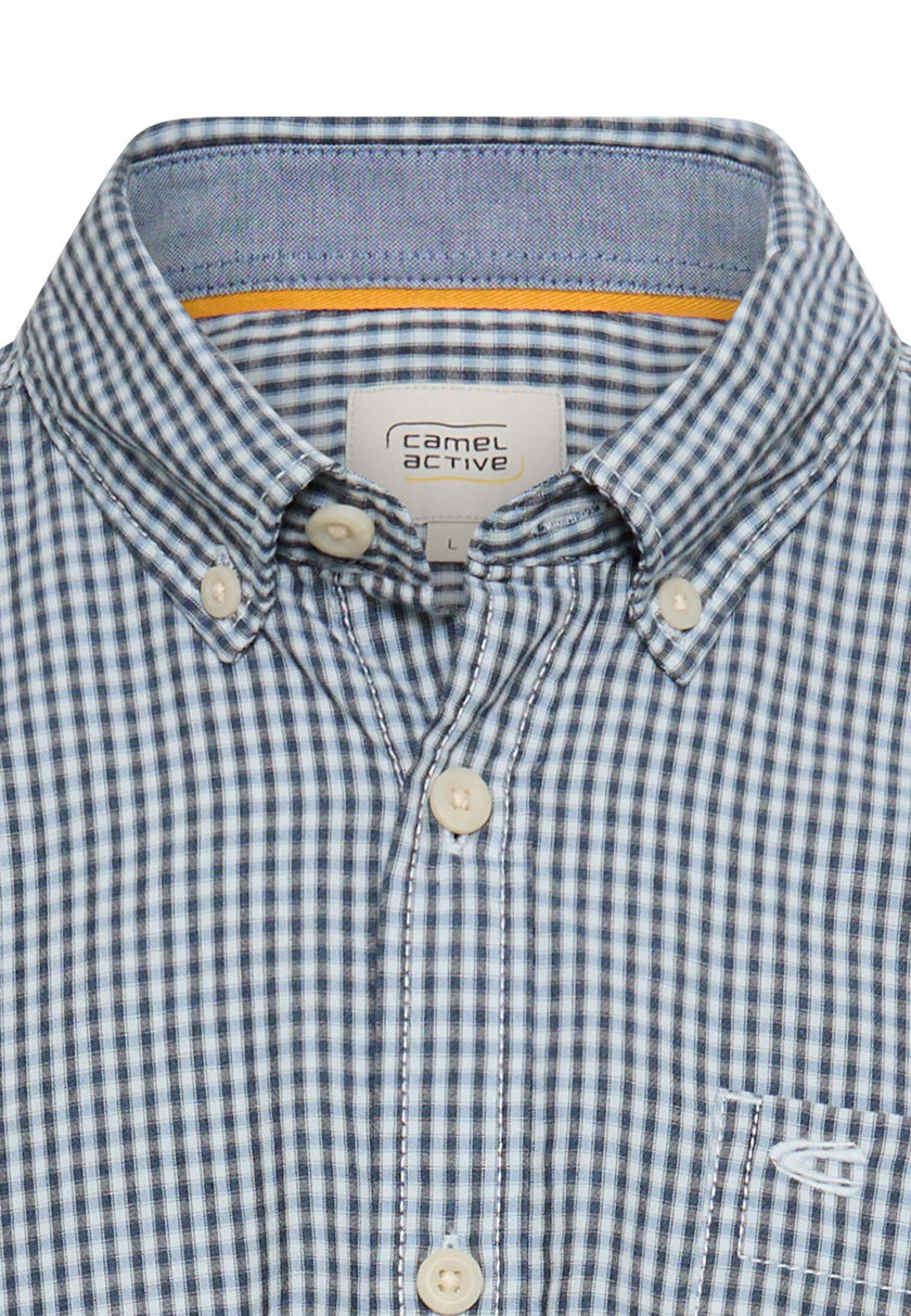 Langarmhemd - Button Down