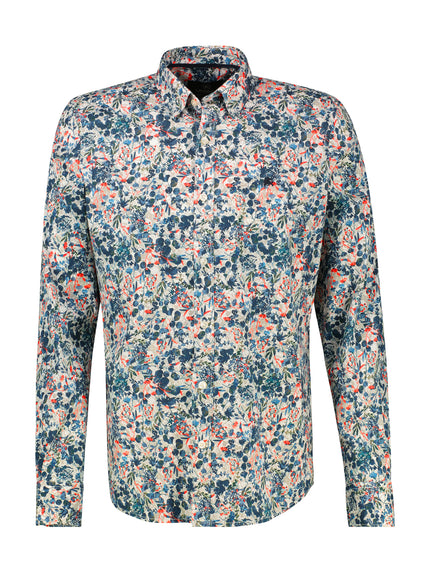 Langarmhemd - Button Down