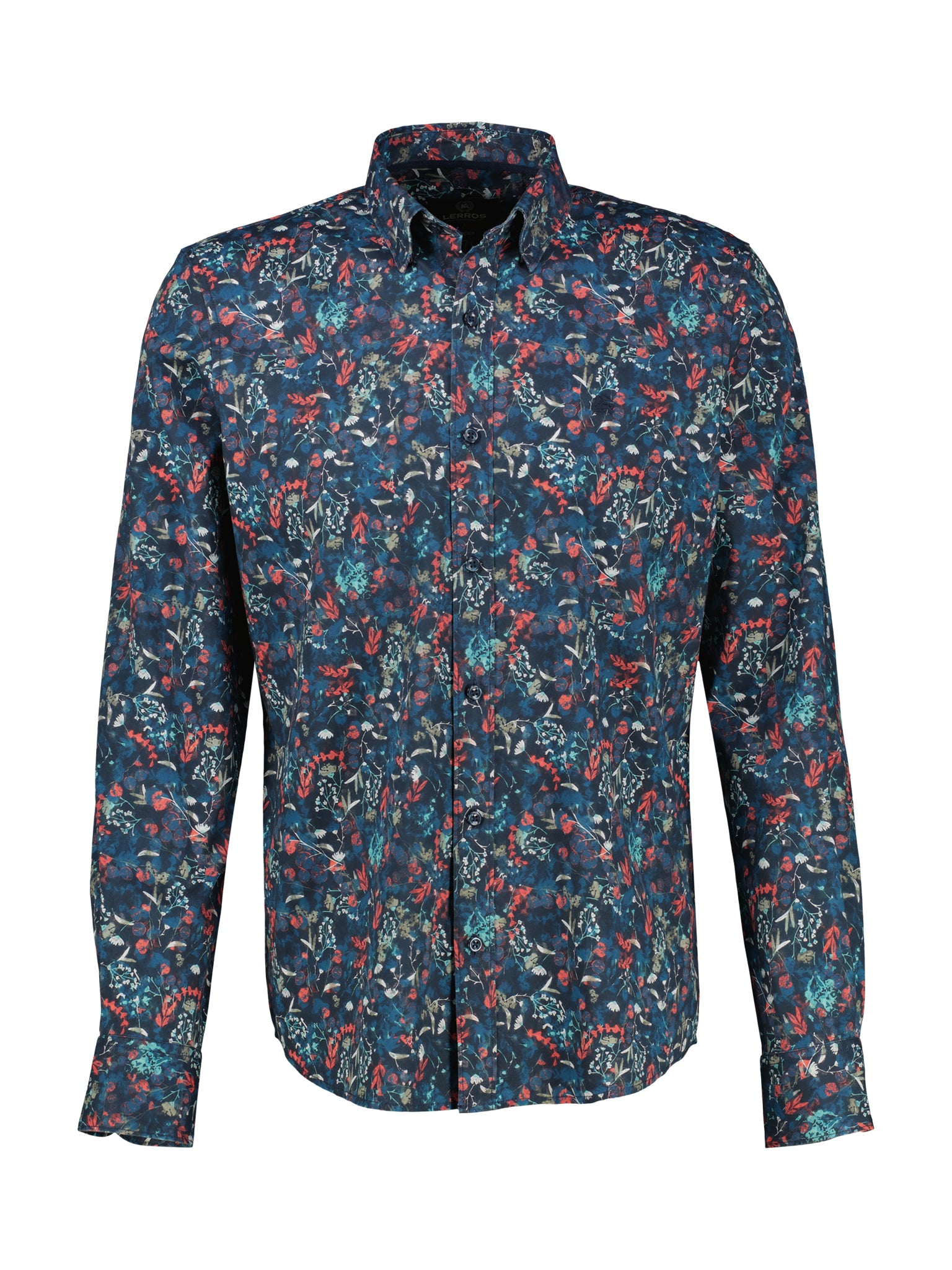 Langarmhemd - Button Down