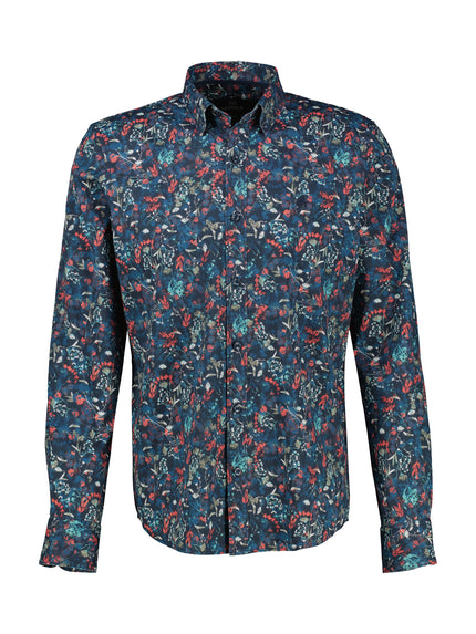 Langarmhemd - Button Down