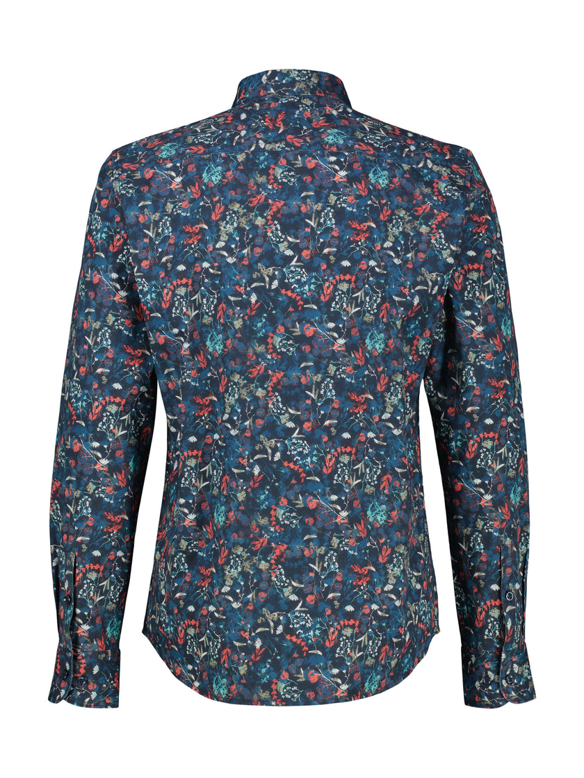 Langarmhemd - Button Down