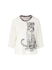 Blusenshirt - Leo Print