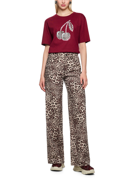 Jeans - WARRI - Leo Print