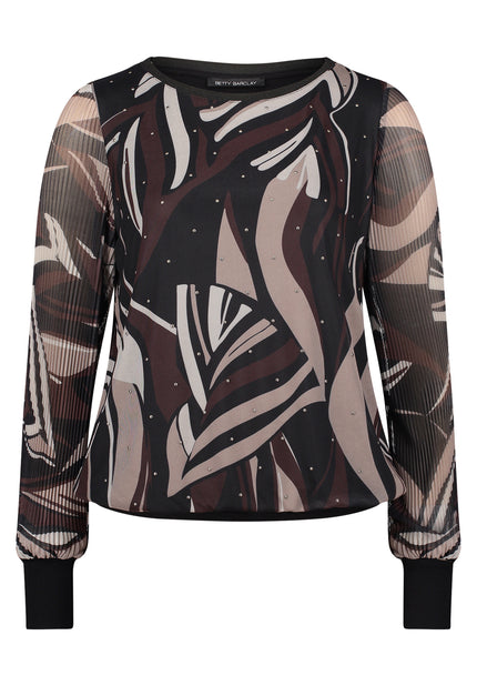 Langarmkshirt - Mesh