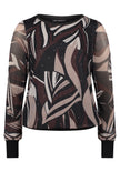 Langarmkshirt - Mesh