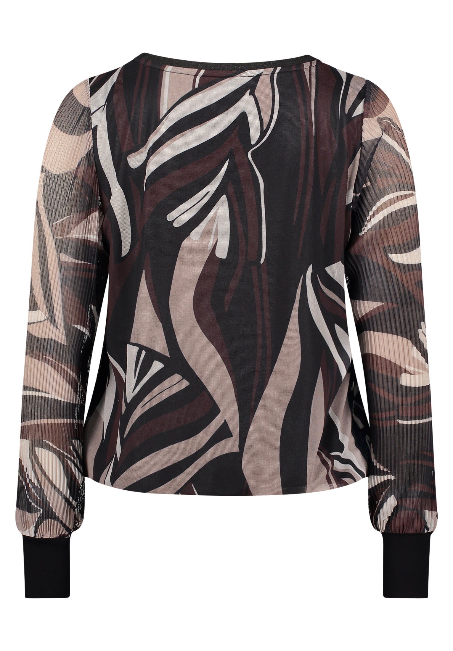 Langarmkshirt - Mesh