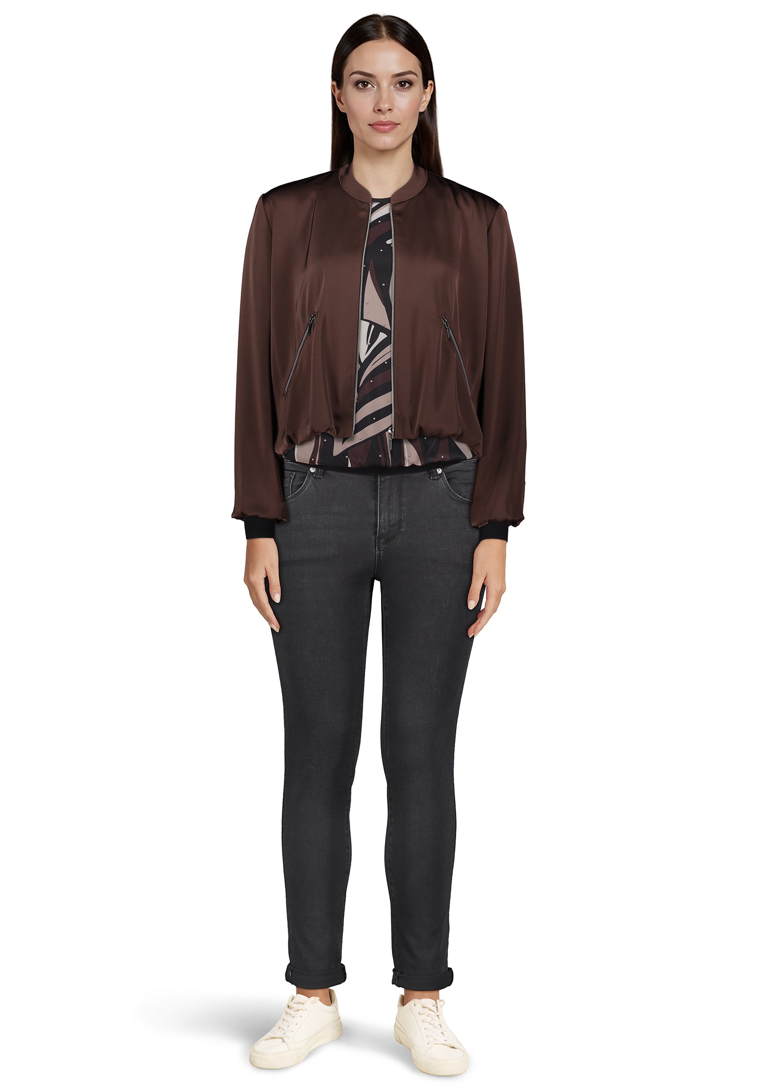 Langarmkshirt - Mesh