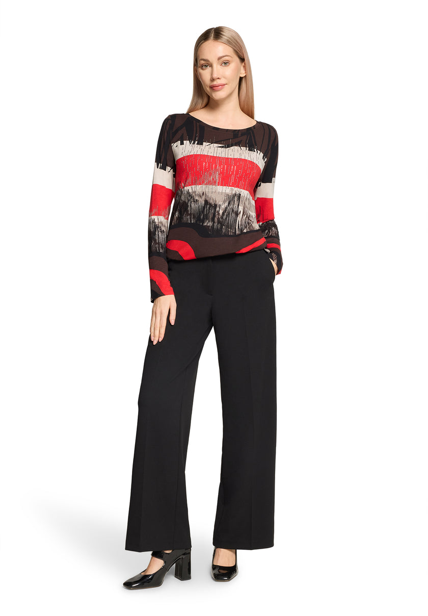 Langarmshirt - Alloverprint