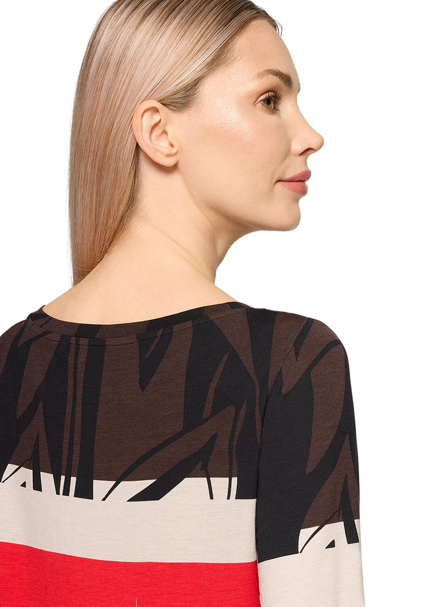 Langarmshirt - Alloverprint