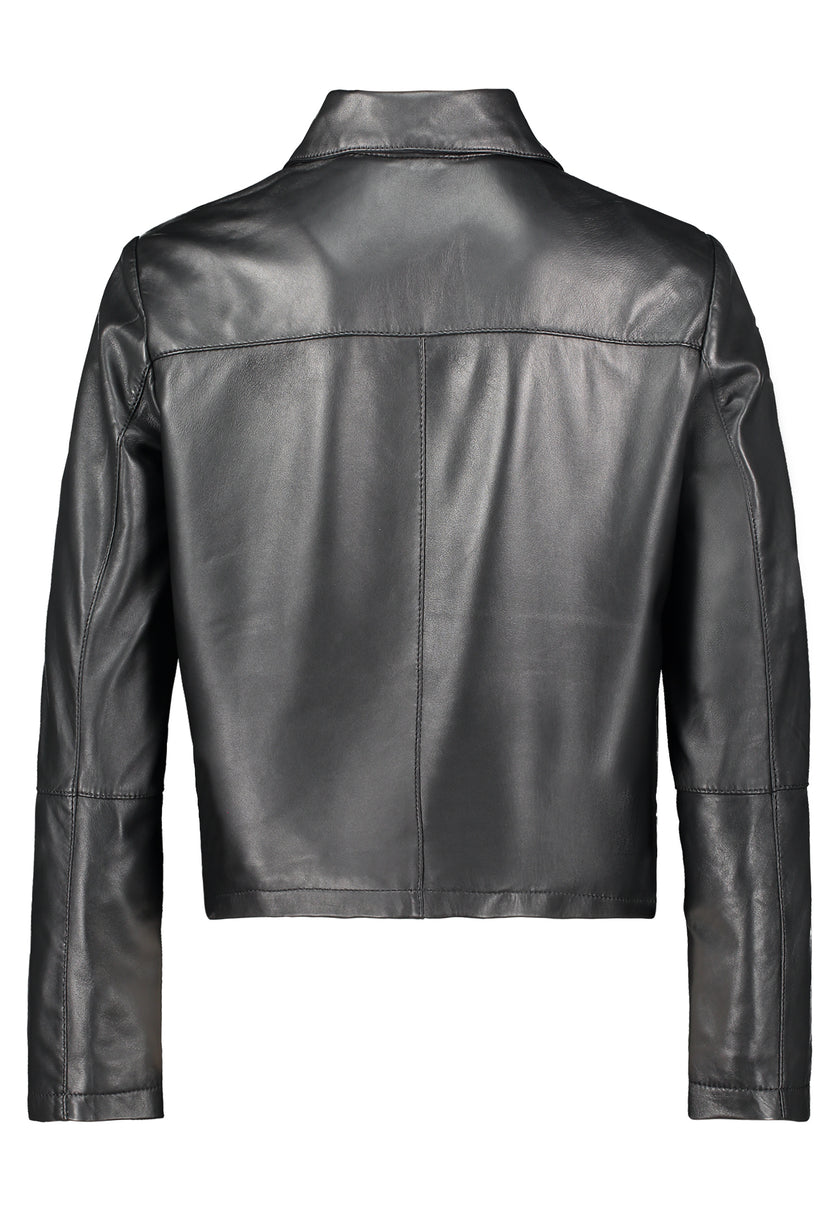 Lederjacke