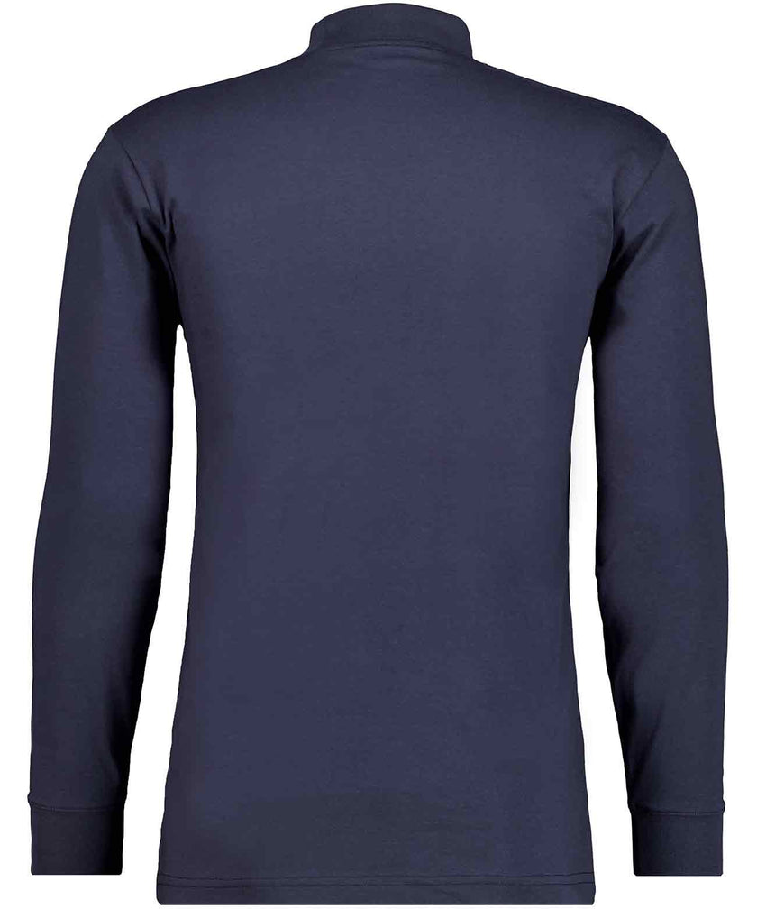 Langarmshirt - Stehkragen
