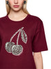T-Shirt - Kirschprint