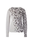 Feinstrickpullover - Animalprint
