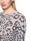Feinstrickpullover - Animalprint