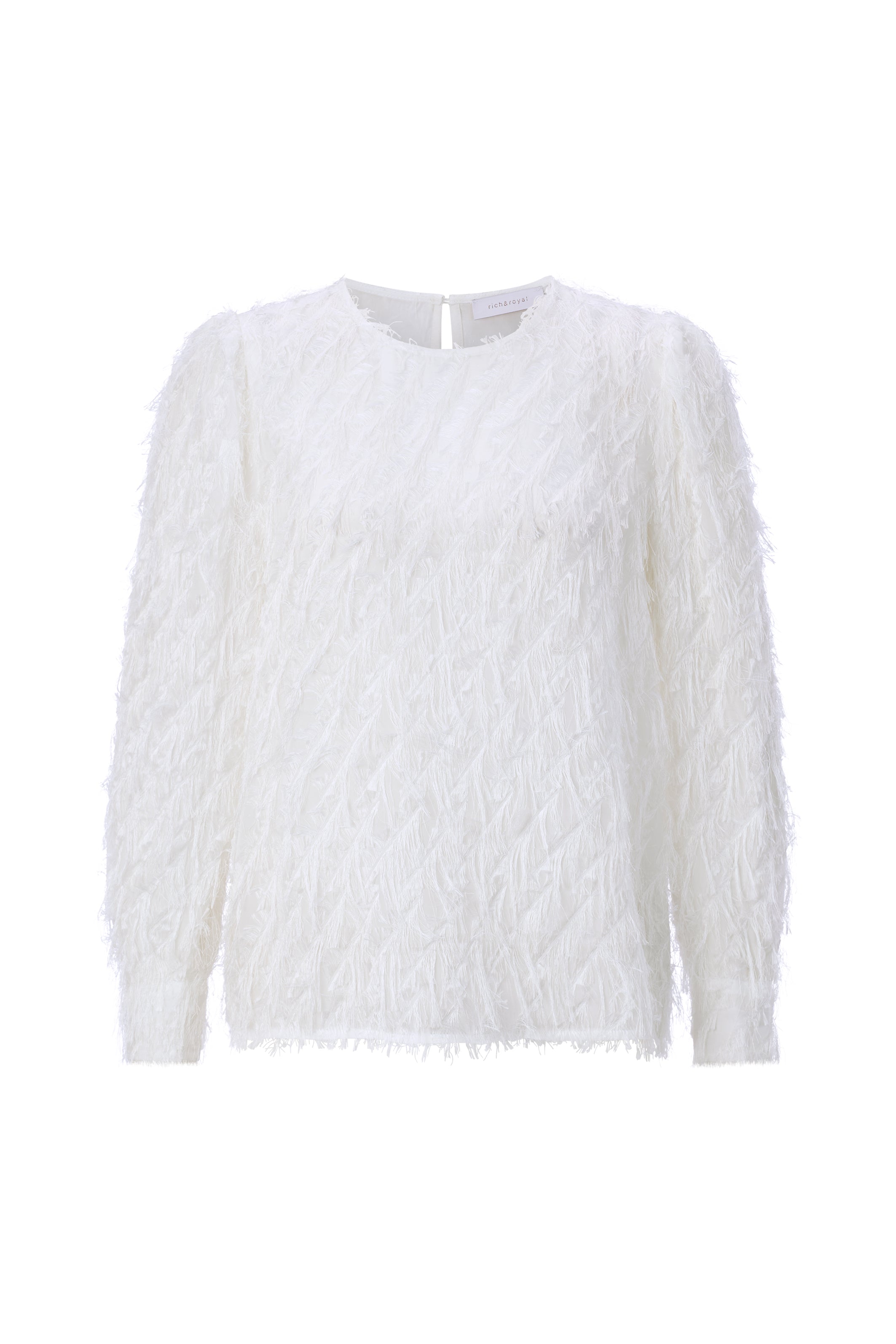 Bluse - Fransenbesatz