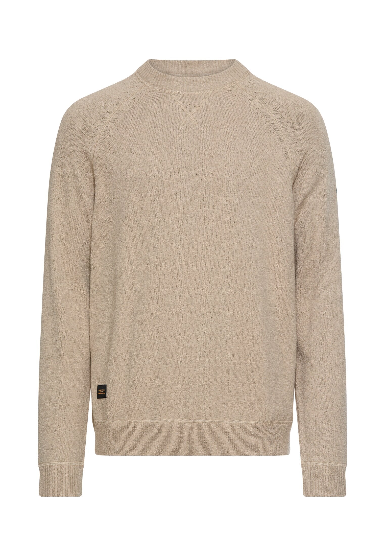 Strickpullover - Rundhalsausschnitt