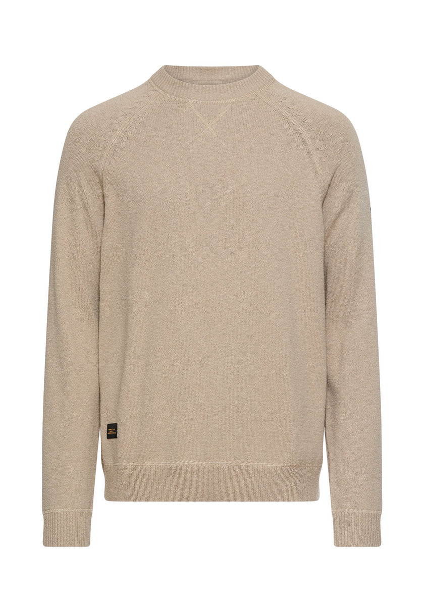 Strickpullover - Rundhalsausschnitt
