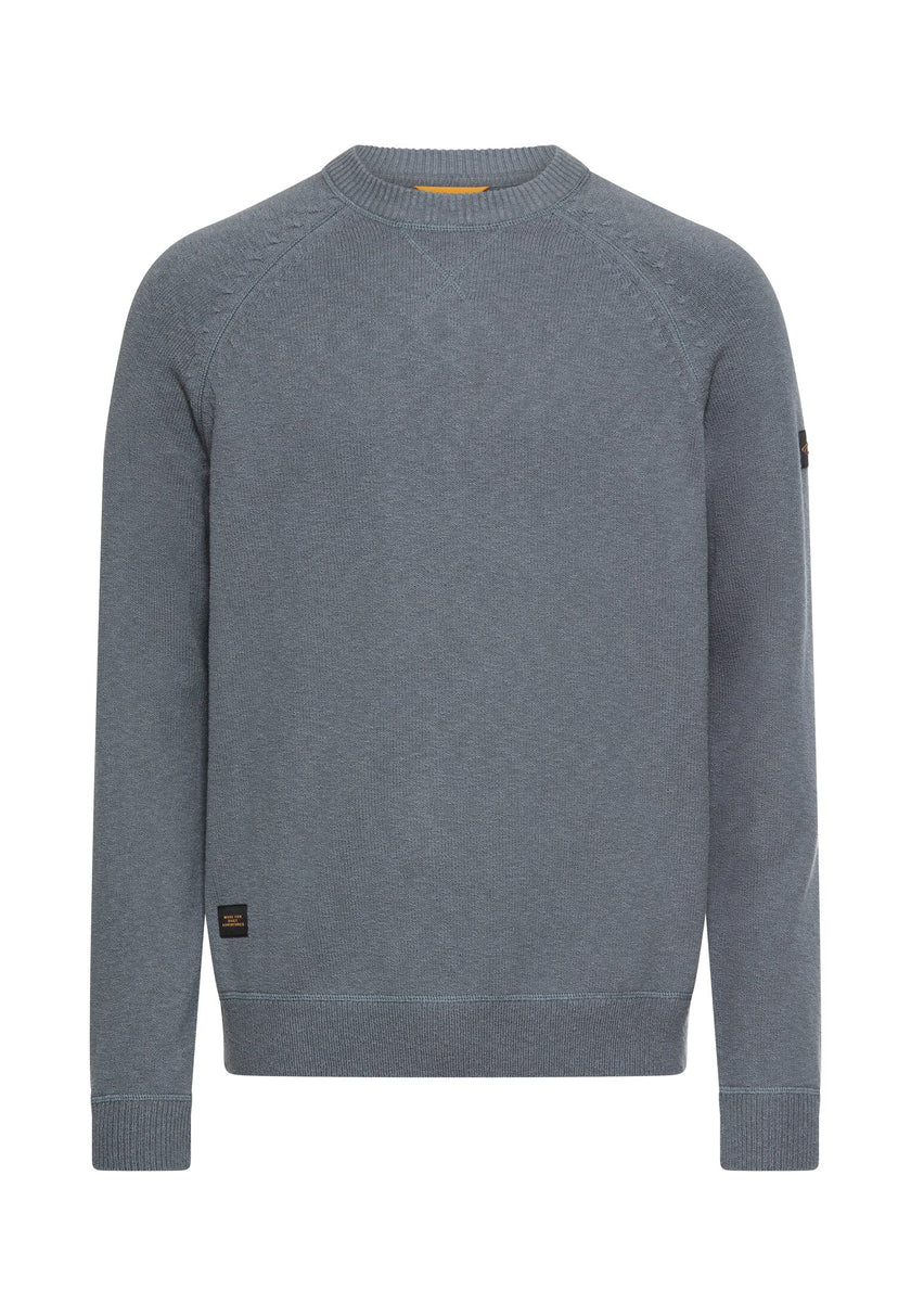 Strickpullover - Rundhalsausschnitt