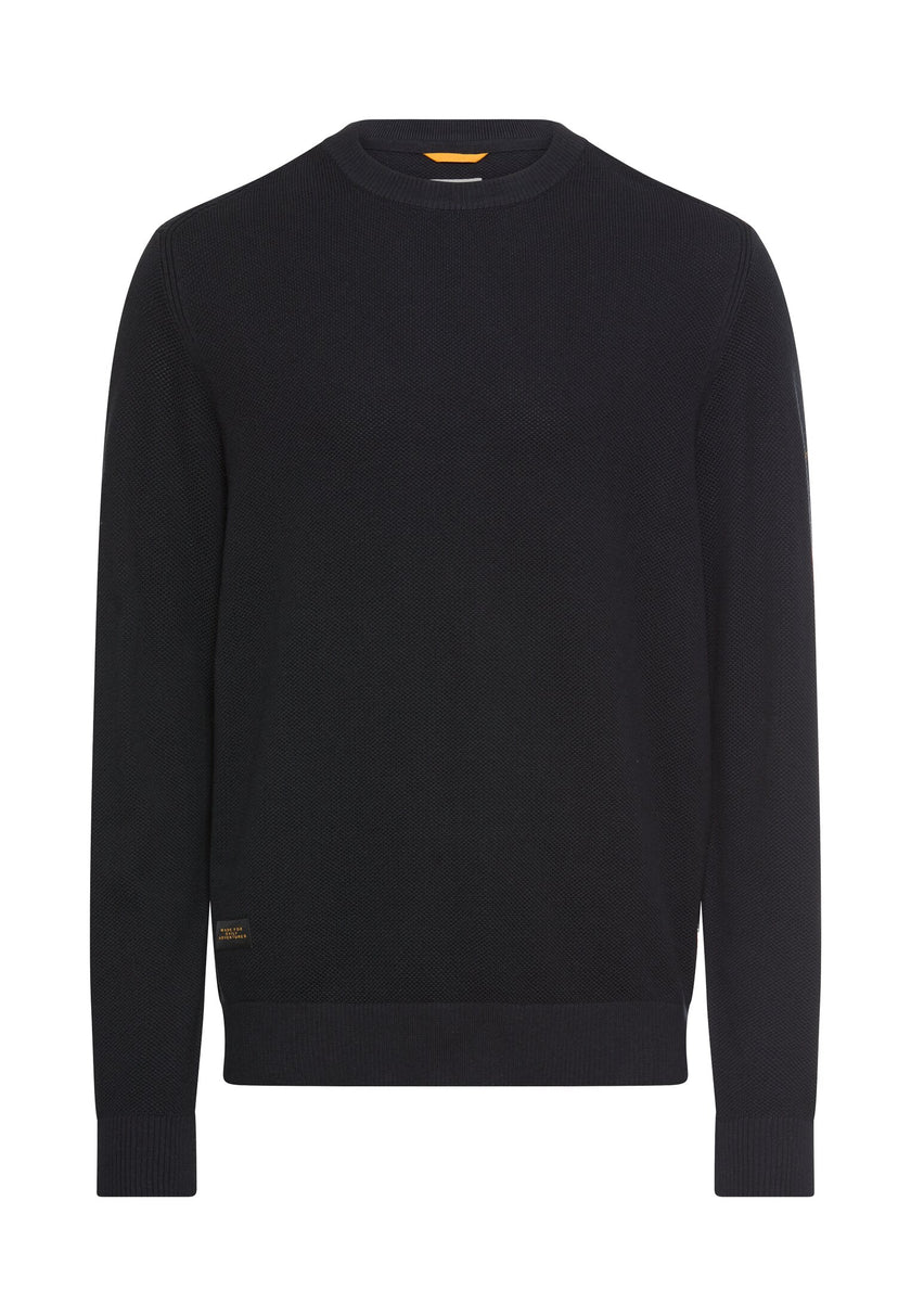 Strickpullover - Rundhalsausschnitt