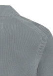 Strickjacke - Stehkragen