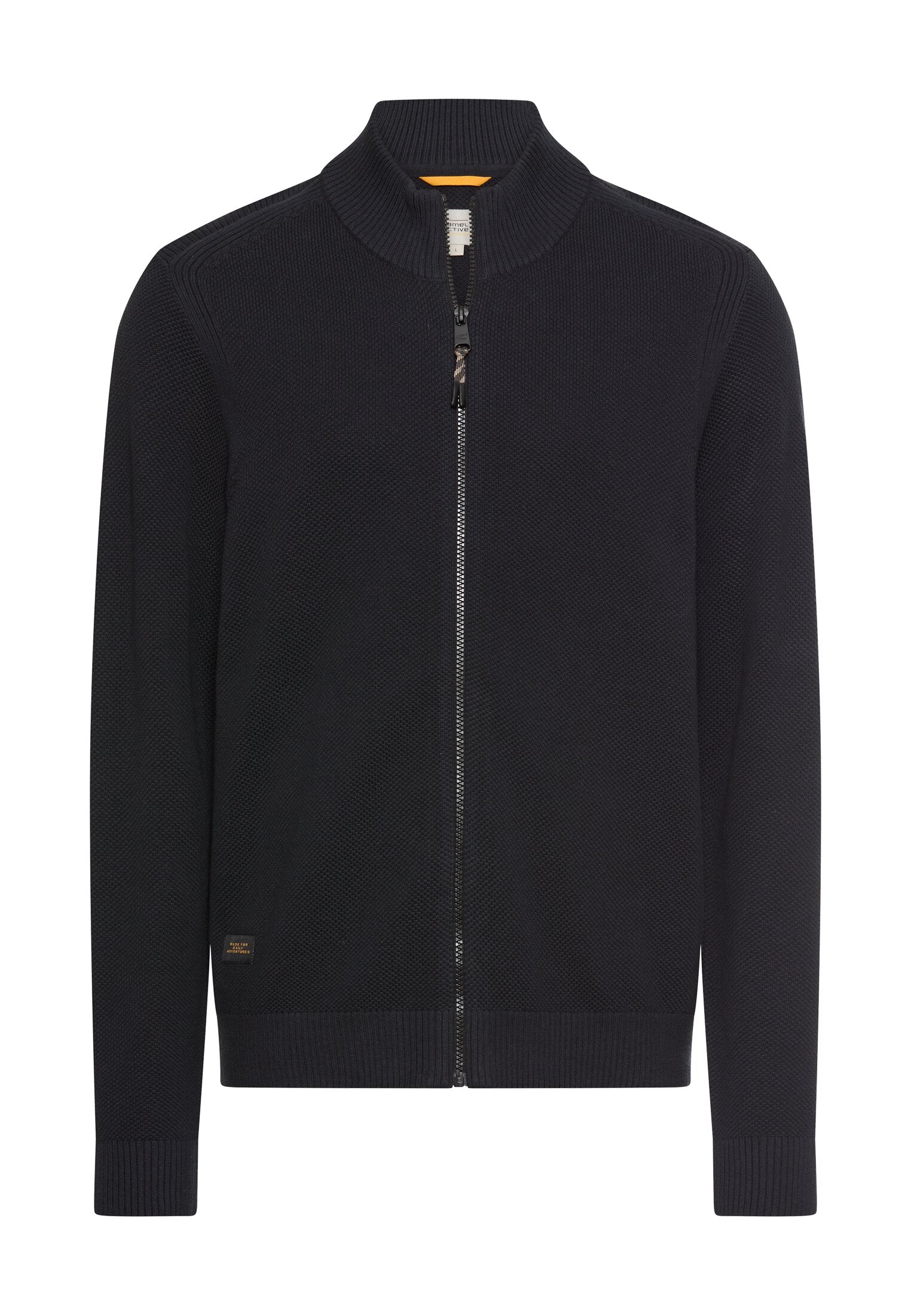 Strickjacke - Stehkragen