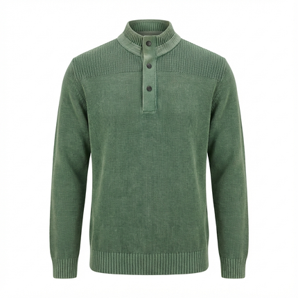 Pullover - Stehkragen