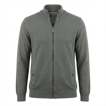 Strickjacke -  Stehbund