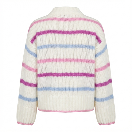 Pullover - Stehkragen