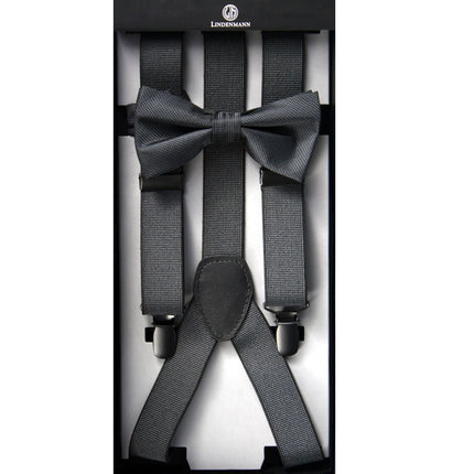 Set - Hosenträger -Fliege