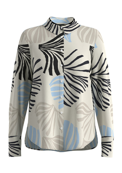 Hemdbluse - Alloverprint
