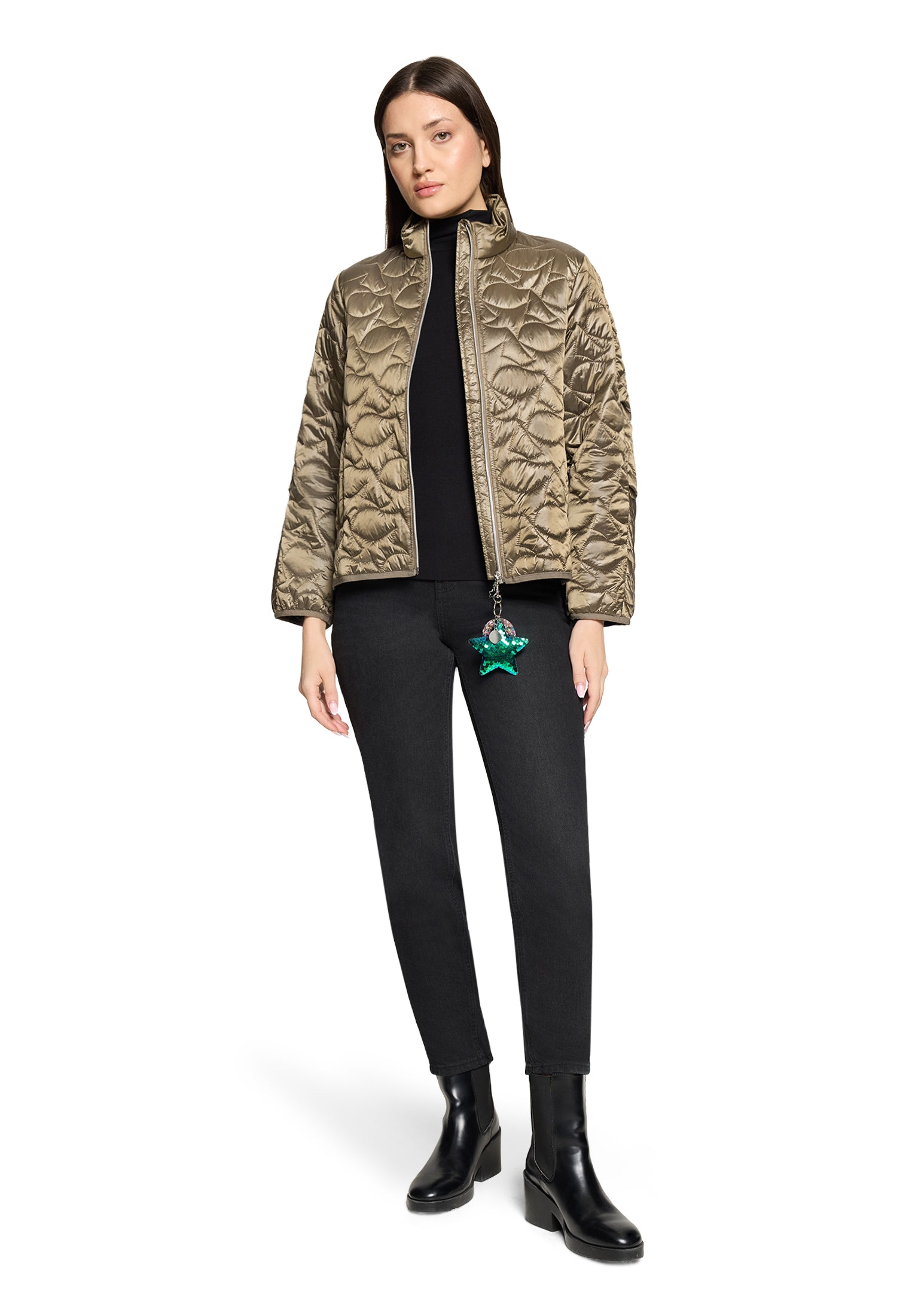 Steppjacke - Stehkragen